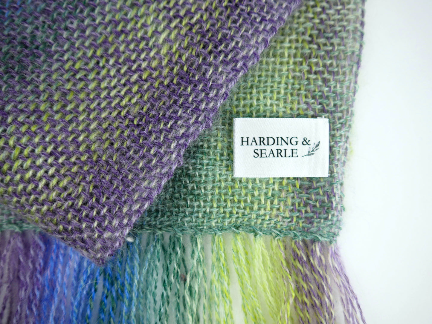 Fine Handwoven Scarf - Misty Falls