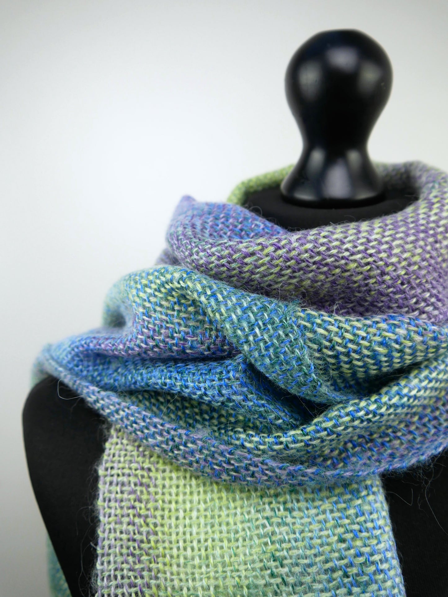 Fine Handwoven Scarf - Misty Falls