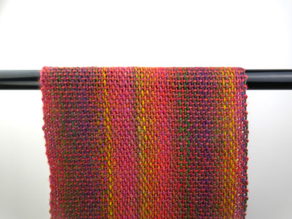 Large Handwoven Scarf - Autumnal Glow