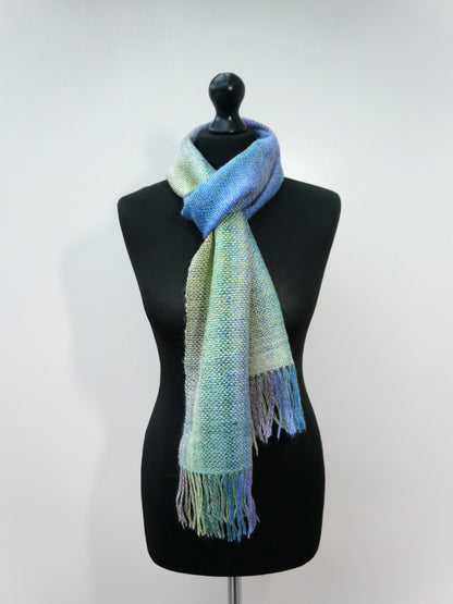 Fine Handwoven Scarf - Misty Falls