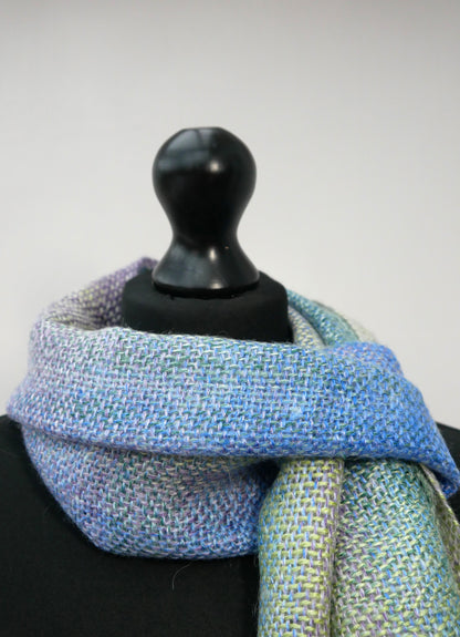 Fine Handwoven Scarf - Misty Falls