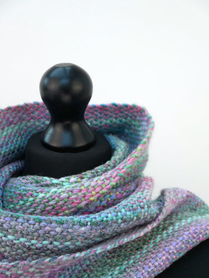 Large Handwoven Scarf - Tranquil Breeze