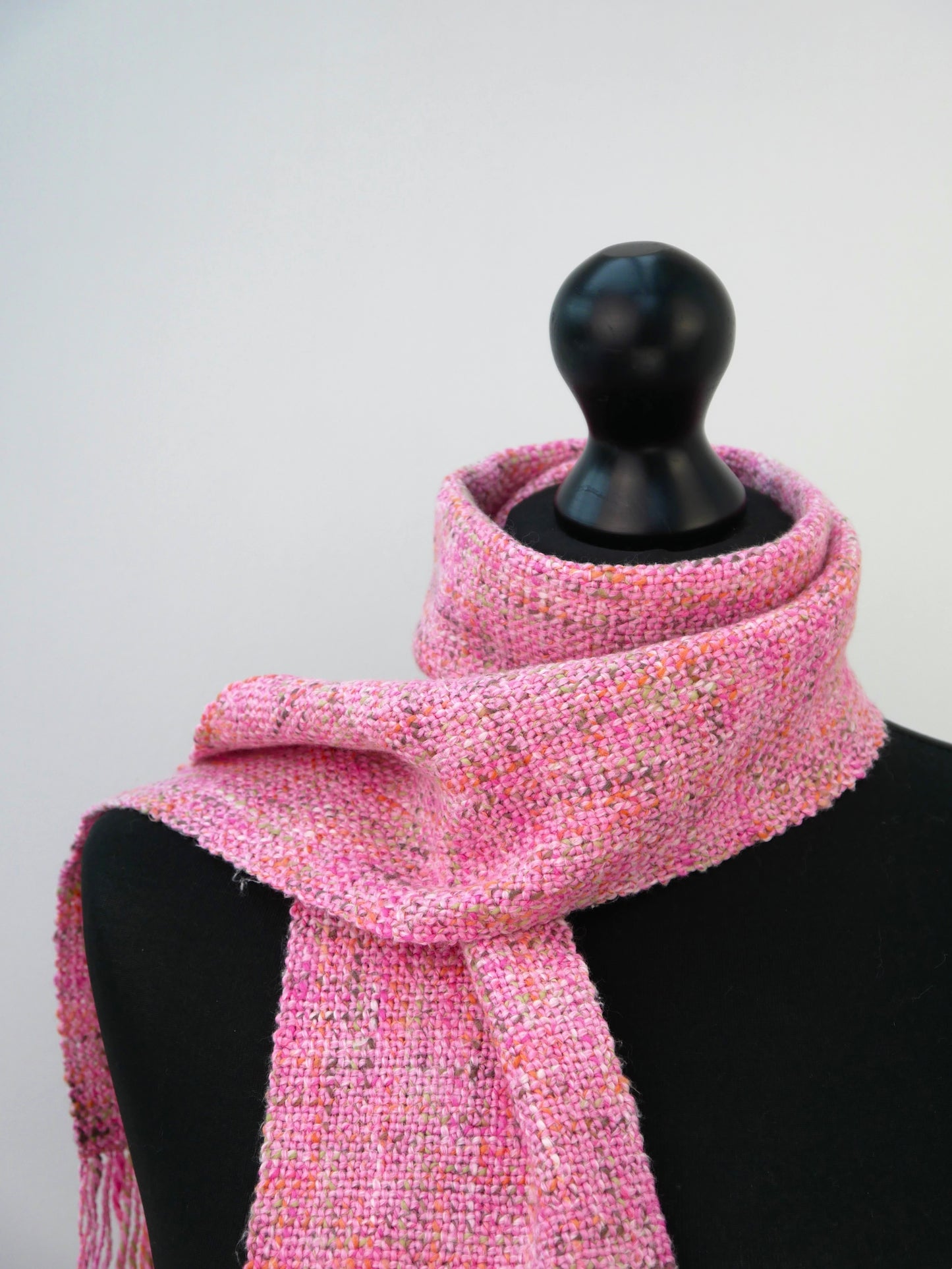 Small Handwoven Scarf - Summer Delight