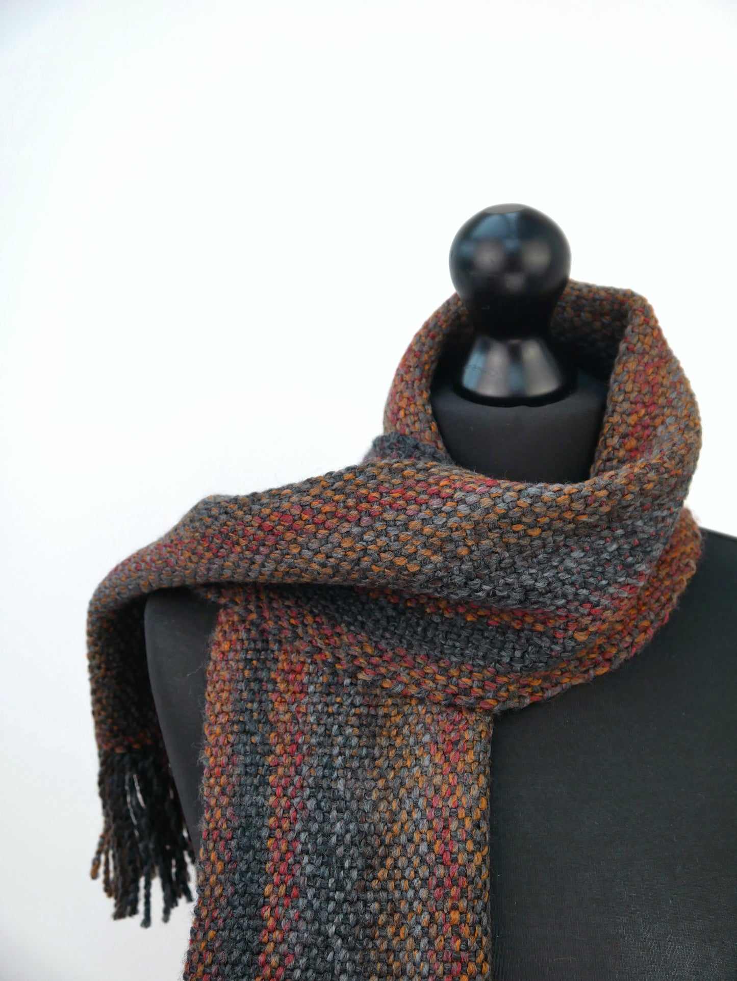 Small Handwoven Scarf - Forgotten Woodlands 2