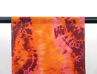 Eco-printed Silk Scarf - Indian Summer