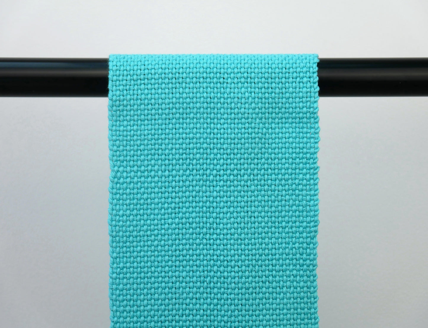 Small Handwoven Scarf - Cool Waters